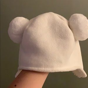White Infant Winter Hat!